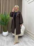 Seda Ballon Kol Kaşe Kahve Seda Ballon Kol Kaşe Kahve