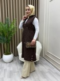Sena Yelek Kahve Sena Yelek Kahve