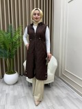 Sena Yelek Kahve Sena Yelek Kahve