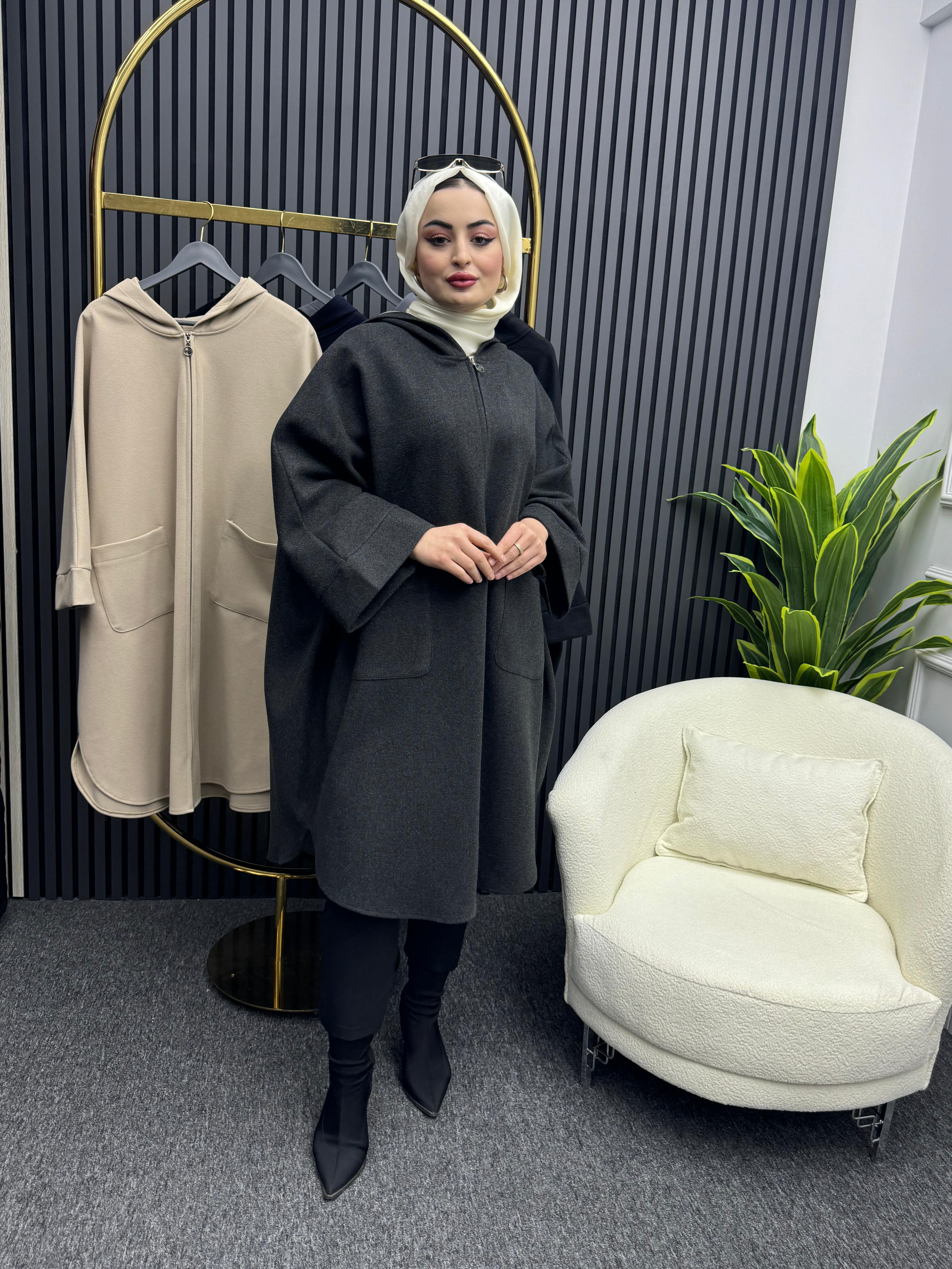 Yeni Sezon Kaşe Panço Antrasit